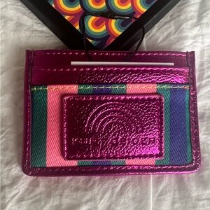 Kurt Geiger NWT & In Box Striped Card Holder!!